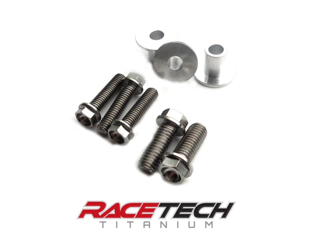 Yamaha Banshee Aerospace Grade Titanium Radiator Bolt Kit