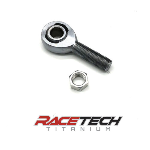 PBRacing 3/8 X 3/8-24 Male RH Rod Ends / Heim Joints – CMR-6 With Jam Nut (Set)