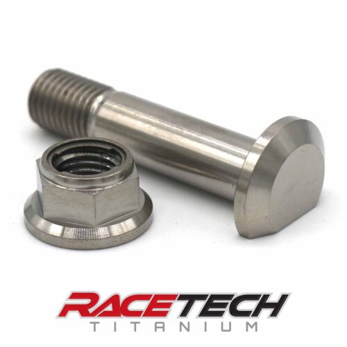 Titanium Lower Shock Bolt & Nut (2002-2027 Yamaha 125-450)