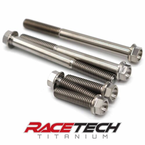 Titanium Clutch Cover Bolts 2010-25 Suzuki RMZ 450
