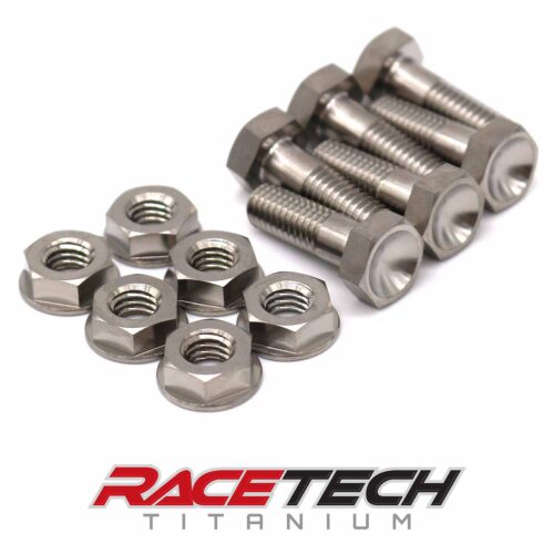 Titanium Front Rotor Bolts and Nuts (2004-20206 Honda CR/CRF 125-500)