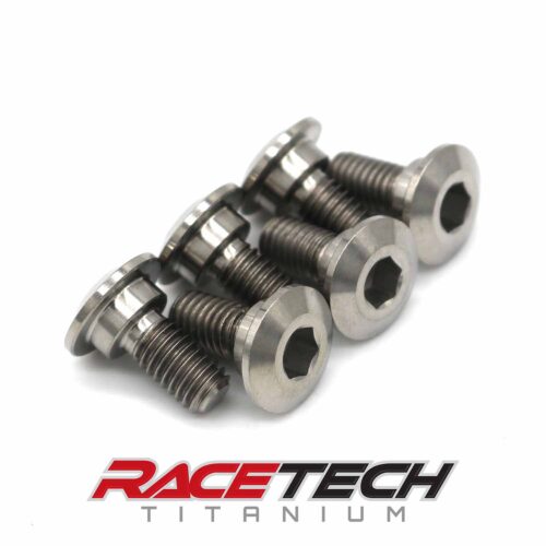 Titanium Front Rotor Bolts (2004-2026 Kawasaki KX 125/250F/450F/500)