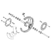 Titanium Rear Axle Nut (2004-2026 Honda CR/CRF 125-450) - RaceTech