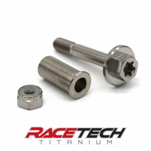 Titanium Clutch Lever Pivot Bolt, Nut & Spacer (2006-26 KTM, Husqvarna, 125,150, 250, 350, 450, SXF, SX, XC, XCF, TC, FC)