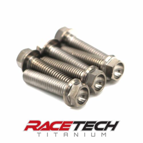 Titanium M6x25 Hex Head RT61047-0 6qty