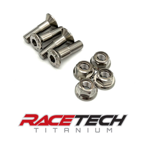 thumbnail image 2 of RRRacing Titanium Rear Sprocket Mount Bolts With Nuts For Aprilia RS250 - Silver 2 of 6