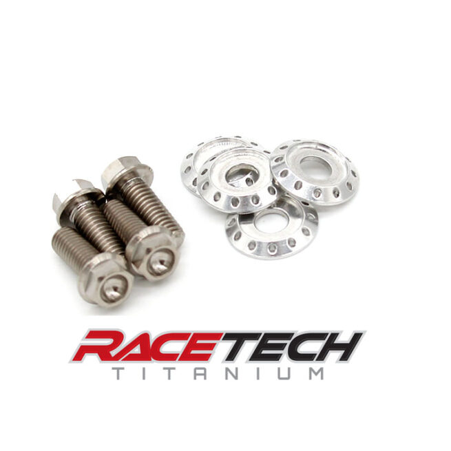 Titanium Front Fender Bolts (1986-2020 Honda CR CRF 125 250 450)
