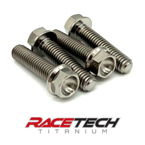 Titanium M6x1.0x25 Hex Flange Bolt RT61047-0 (4)