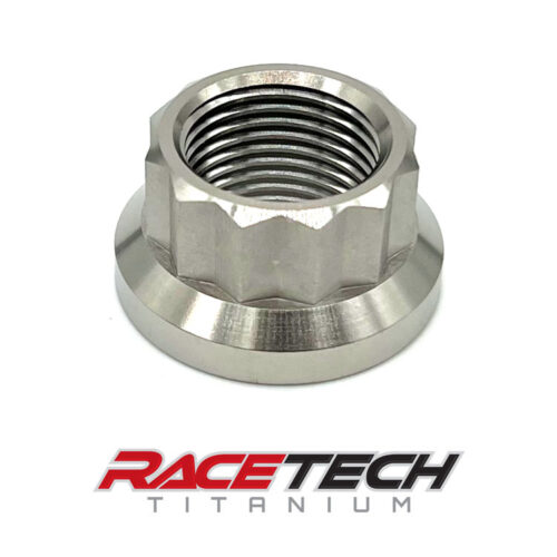 Titanium 3/4-16 12pt Flange Nut for Top Fuel Bell Housing RT10350-N0 (1)