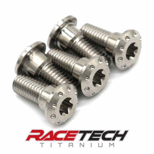 JayBeeBikerBits Titanium Flanged Axle Nut - M18x1.5 Rear For Yamaha FZS600 Fazer (R2C8), UK Made