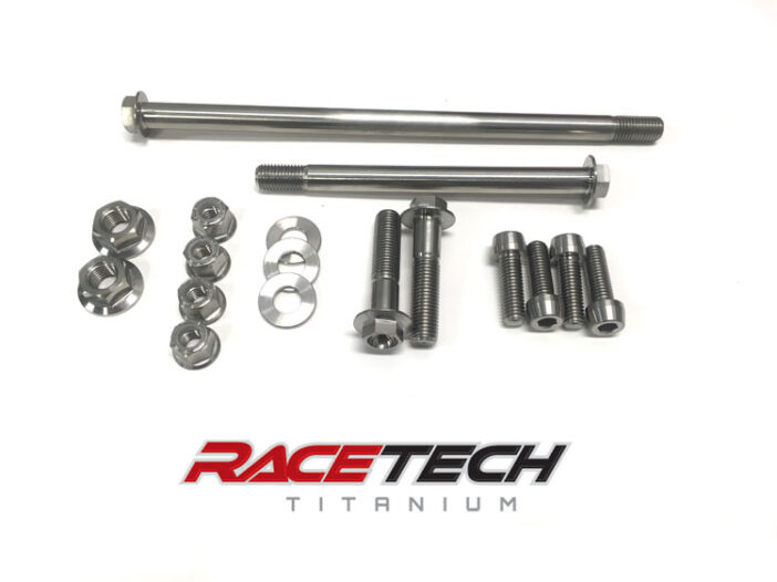 Yamaha Banshee Titanium Engine Mount Kit (LSR Frame) RaceTech Titanium