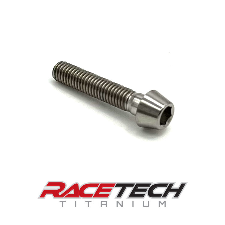 Titanium M5x25 Tapered Socket Head Bolt RaceTech Titanium