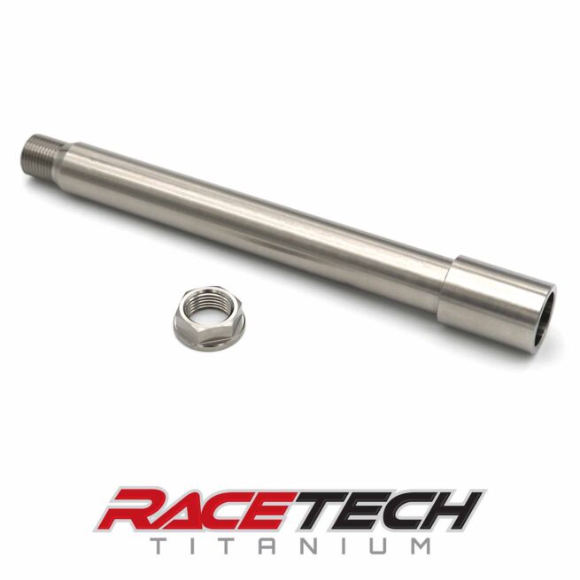Titanium Front Axle (2020-2026 Kawasaki KX 250, 250F, 450, 450F)