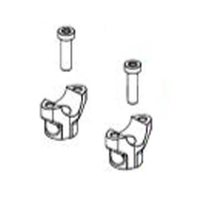 2003-2024 KTM Handlebar Clamp Mount Bolts Diagram