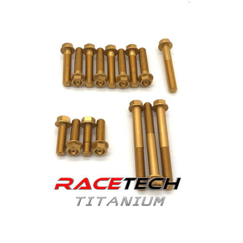 Yamaha Banshee Aluminum Engine Cover Bolt Kit (Clutch & Stator Covers