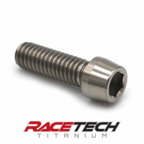 Titanium 5/16-18 x 1.0" Tapered Socket Head Cap Screw (SHCS) Bolt