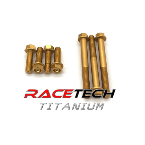 Yamaha Banshee Aluminum Stator Cover Bolt Kit RaceTech Titanium