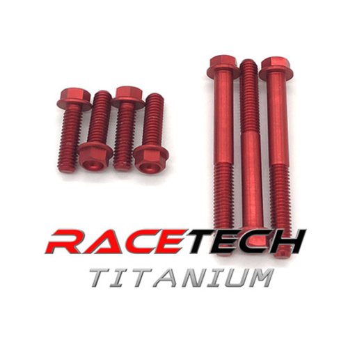 Yamaha Banshee Aluminum Stator Cover Bolt Kit RaceTech Titanium