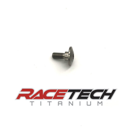 Titanium M6x1.0x16 Dome Head Bolt (8.3x4 Shoulder) RaceTech Titanium