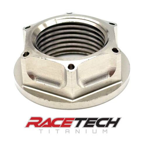 Titanium M20x1.5 Hex Head Flange Nut (26mm Hex), RT62004-N1