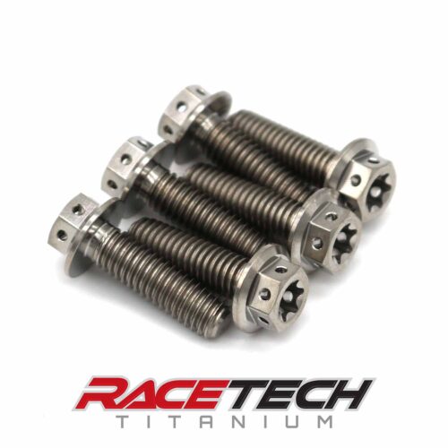 Titanium Throttle, Brake, & Clutch Perch Bolts, Race Spec, Dual Drive Bolts (2002-2024 Honda CRF 250/450)