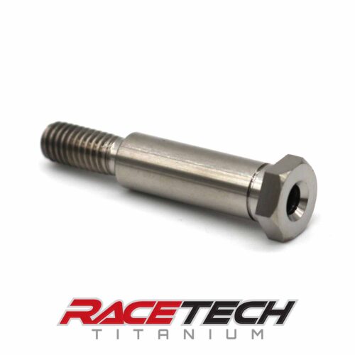 Titanium M6x1.0x38 Hex Head Flange Bolt (7.9x23.85 Shoulder)