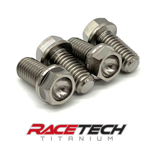 Titanium M8x1.25x15 Hex Flange Bolts RT60709-1 (4)