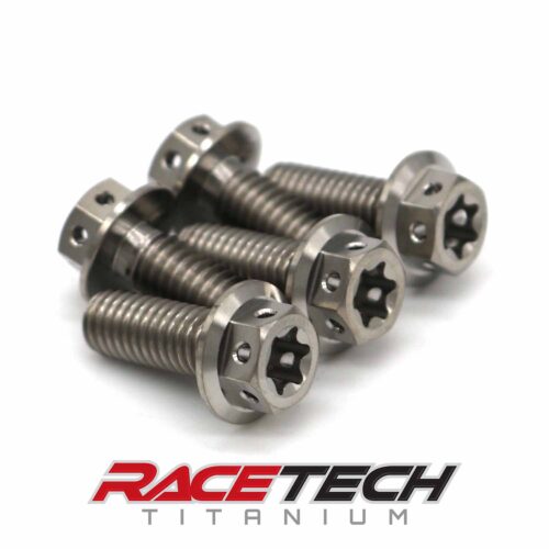 Titanium Oil Pump Cover Race Spec Bolts (2017-23 Yamaha YFZ-R1)