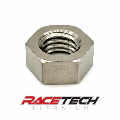 Titanium 1/2-13" Hex Nut (RH Threads), RT24454-N0