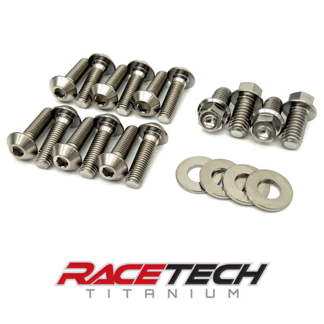 Titanium Fuel Tank Mount Bolt Kit for TenJ Micro Sprint Car