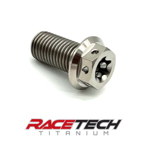 Titanium M10x1.25x20 Hex Flange Race Spec Torx Bolt RT31306-0 (1) R