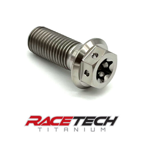 Titanium M10x1.25x25 Hex Flange Race Spec Torx Bolt RT31308-0 (1) R