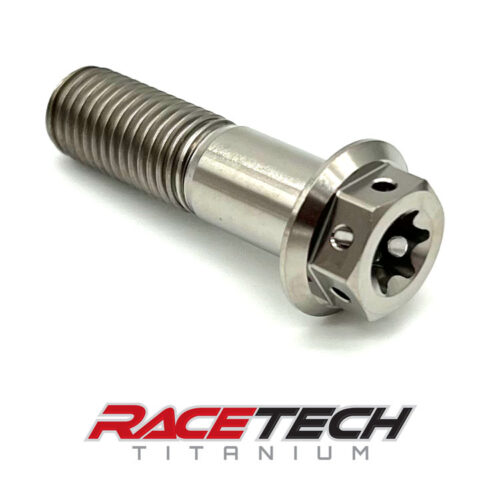 Titanium M10x1.25x35 Hex Flange Race Spec Torx Bolt RT31312-0 (1)
