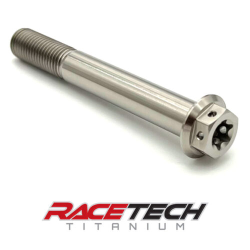 Titanium M10x1.25x75 Hex Flange Torx Race Spec Drilled Bolt RT31328-0 (1)