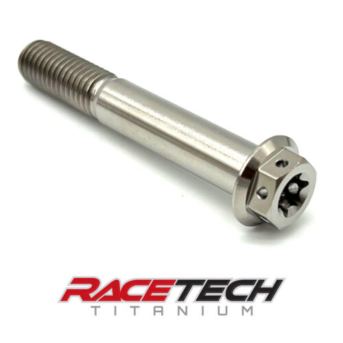 Titanium M10x1.5x65 Race Spec Dual Drive Hex Flange Bolt RT31424-0 (1)