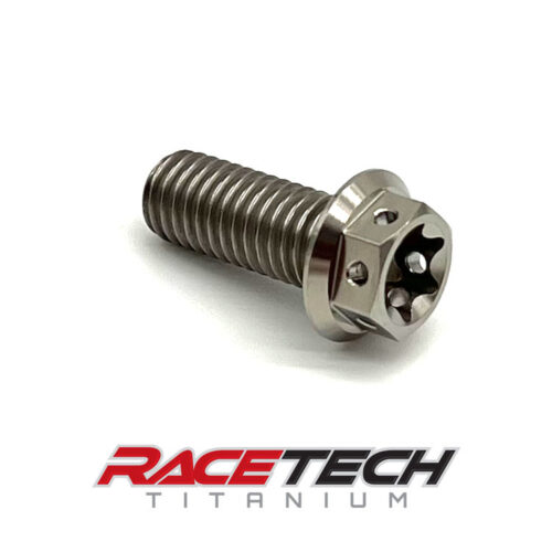 Titanium M8x1.25x20 Hex Flange Race Spec Torx Bolt RT31206-0 (1)