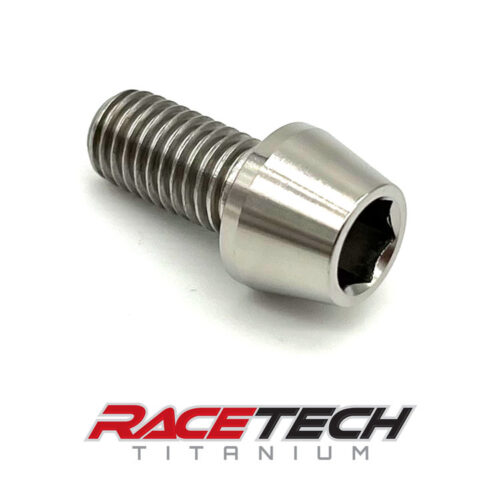Titanium M10x1.5x20 Tapered Socket Head Cap Screw Bolt SHCS RT68270-0 (1)