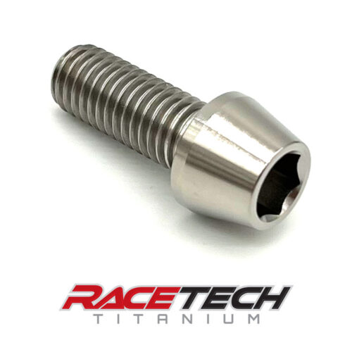 Titanium M10x1.5x25 Tapered Socket Head Cap Screw Bolt SHCS RT68272-0 (1)