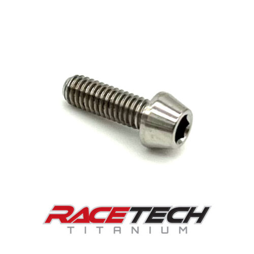 Titanium M4x0.7x12 Tapered Socket Head Cap Screw Bolt SHCS RT68035-0 (1)