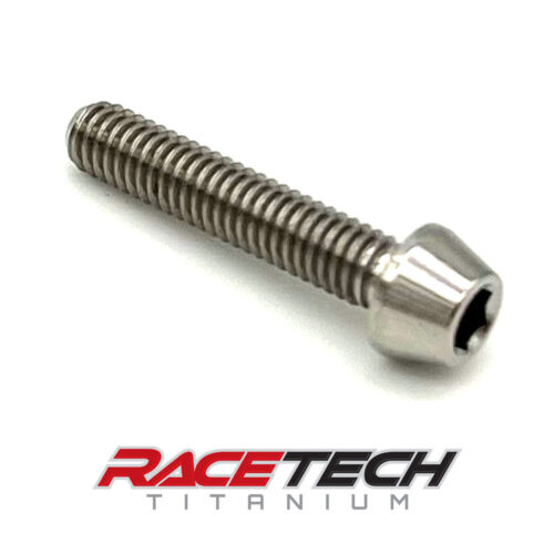 Titanium M4x0.7x20 Tapered Socket Head Cap Screw Bolt SHCS RT68038-0 (1)