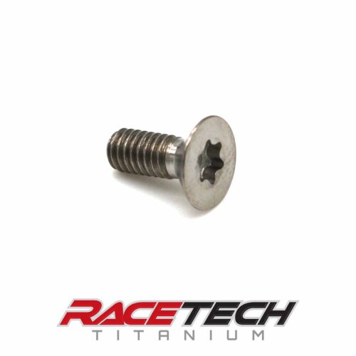 Titanium M4x10 Flat Head Cap Screw (T20 Torx)