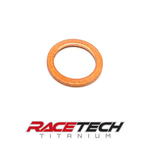 Copper M10 Crush Washer for Oil Brake Caliper Bleed Banjo