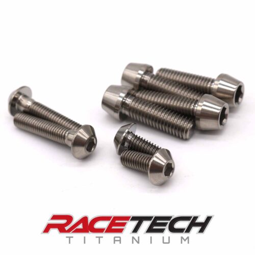 Honda Titanium Front Foot Peg Mount & Guard Bolt Kit (2007-2026)