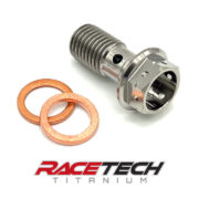Titanium Banjo Bolt for Front & Rear Caliper (1989-2023 Honda)