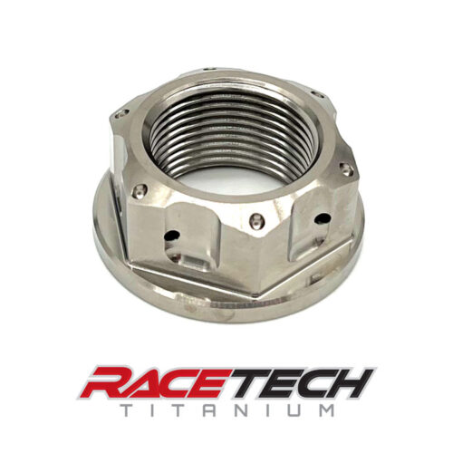 Titanium M24x1.5 Hex Flange Race Spec Rear Axle Nut RT41824-N0 (1)