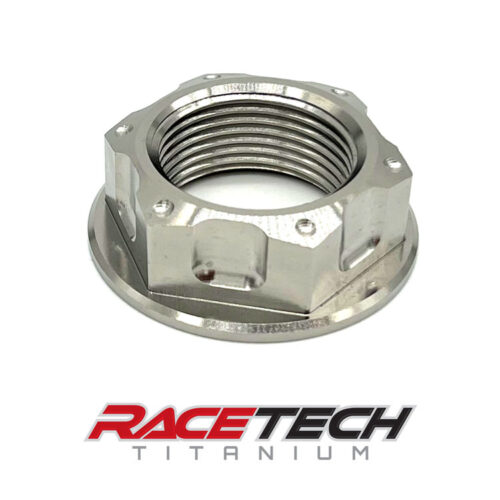 Titanium M24x1.5 Hex Flange Race Spec Yoke Nut RT41724-N0 (1)