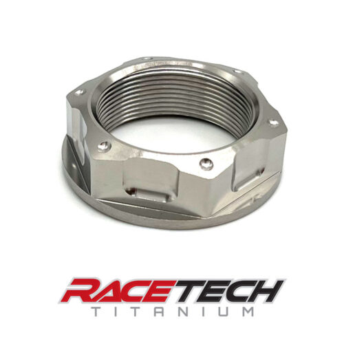 Titanium M28x1.0 Hex Flange Race Spec Yoke Nut RT41710-N0 (1) R2