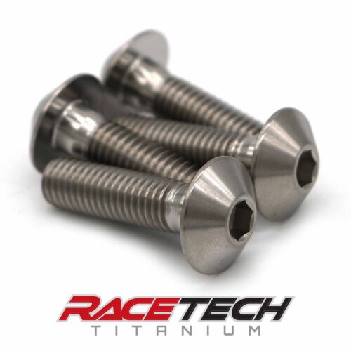 Yamaha Titanium Foot Peg Mount Bolts (Passenger) (2003-2026)