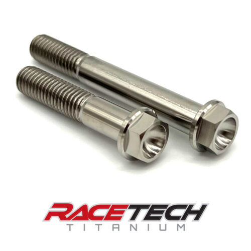 Titanium M8x1.25x40 M8x1.25x60 Hex Flange Bolt RT61044-0 (1) RT61053-0 (1)