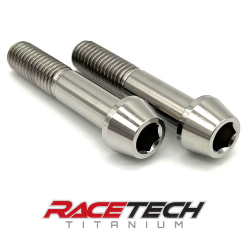 Titanium M8x1.25x40 Tapered Socket Head Cap Screw Bolt SHCS RT60750-0 (2)